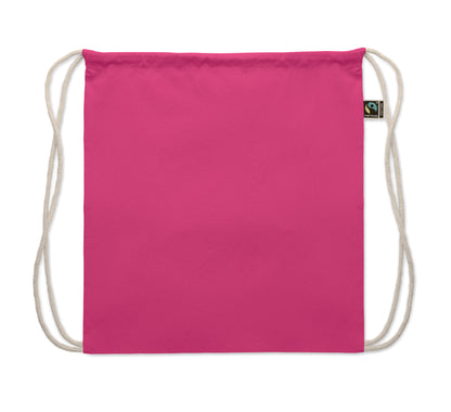 Beutel mit Kordelzug aus Fairtrade-Baumwolle 180 g/m².
