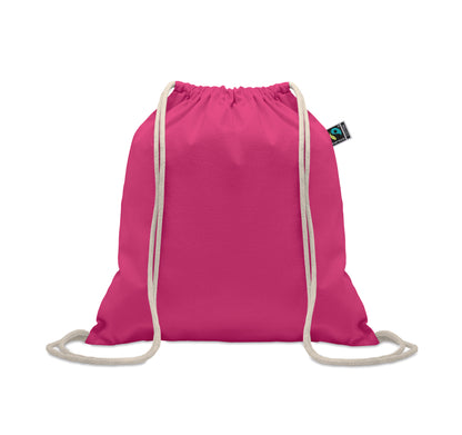 Beutel mit Kordelzug aus Fairtrade-Baumwolle 180 g/m².
