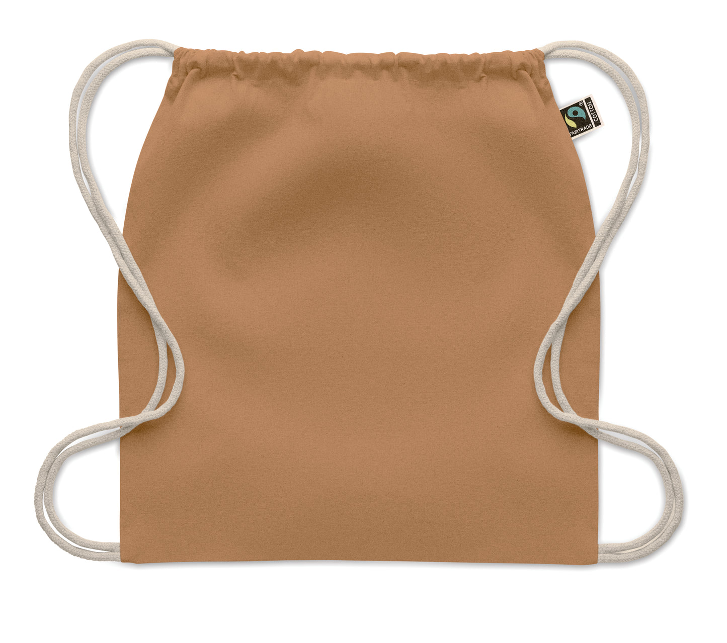 Beutel mit Kordelzug aus Fairtrade-Baumwolle 180 g/m².