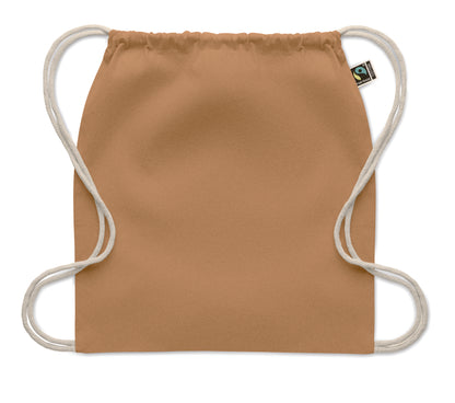 Beutel mit Kordelzug aus Fairtrade-Baumwolle 180 g/m².