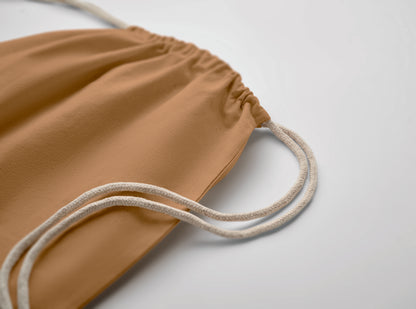Beutel mit Kordelzug aus Fairtrade-Baumwolle 180 g/m².