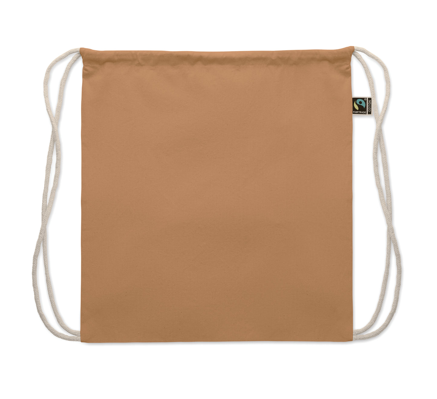 Beutel mit Kordelzug aus Fairtrade-Baumwolle 180 g/m².