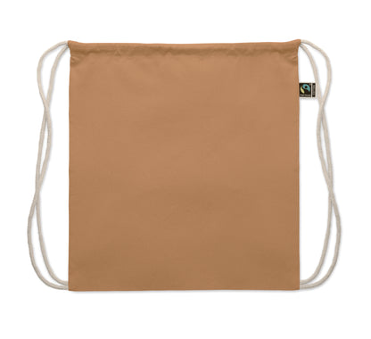 Beutel mit Kordelzug aus Fairtrade-Baumwolle 180 g/m².