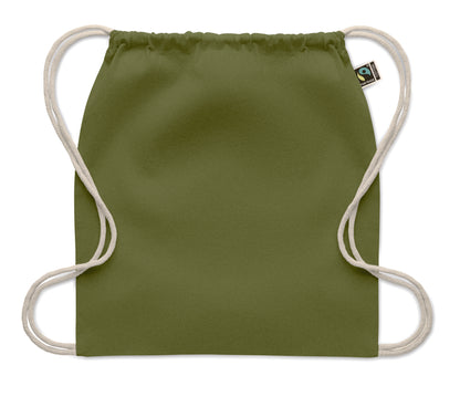 Beutel mit Kordelzug aus Fairtrade-Baumwolle 180 g/m².