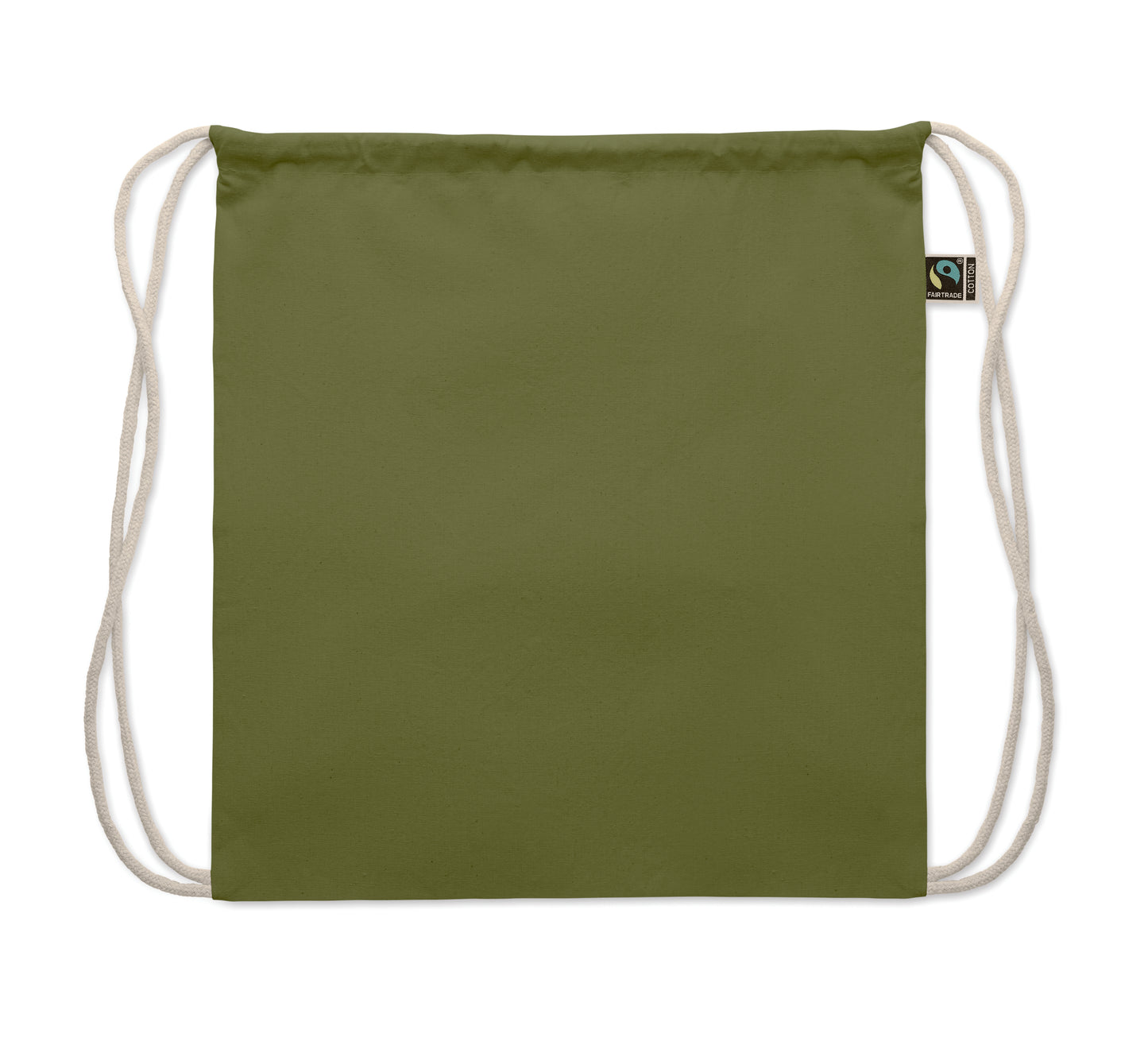 Beutel mit Kordelzug aus Fairtrade-Baumwolle 180 g/m².