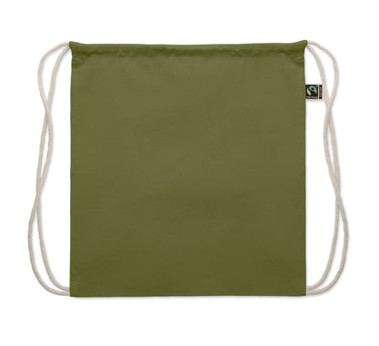 Beutel mit Kordelzug aus Fairtrade-Baumwolle 180 g/m².
