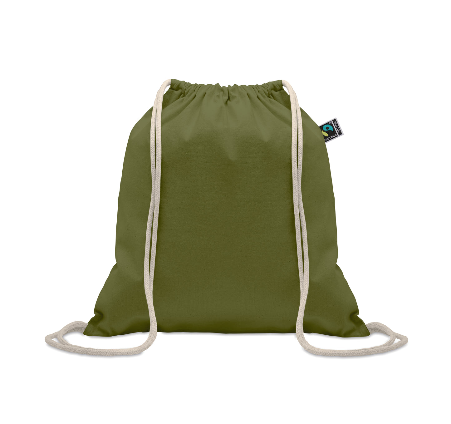 Beutel mit Kordelzug aus Fairtrade-Baumwolle 180 g/m².