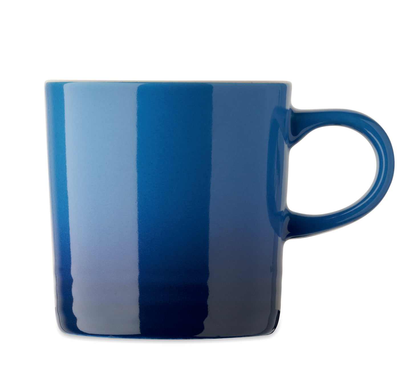 Becher aus Keramik mit Farbverlauf. Füllmenge: 290 ml.