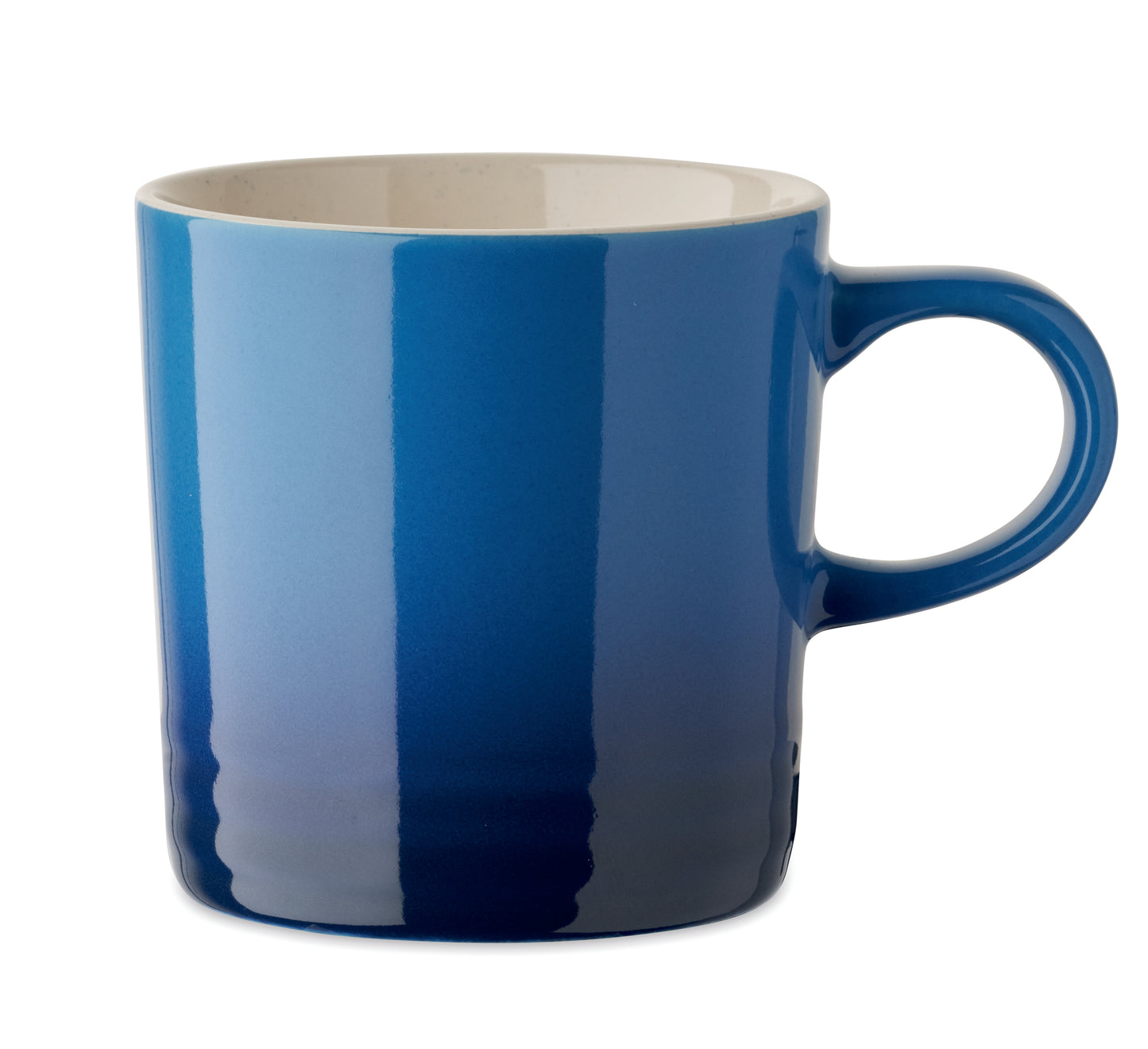 Becher aus Keramik mit Farbverlauf. Füllmenge: 290 ml.