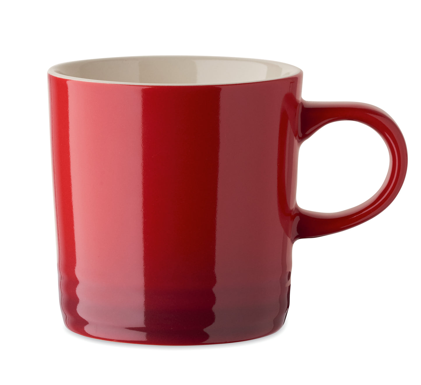 Becher aus Keramik mit Farbverlauf. Füllmenge: 290 ml.