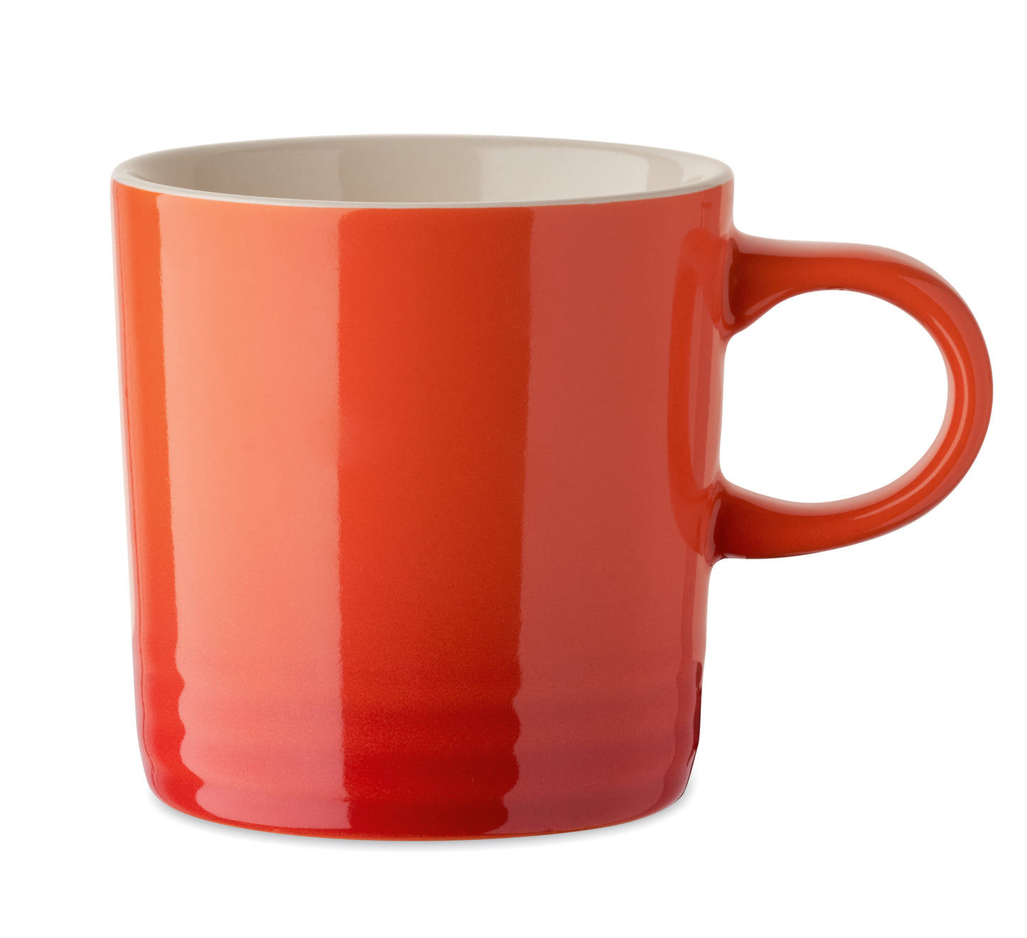 Becher aus Keramik mit Farbverlauf. Füllmenge: 290 ml.