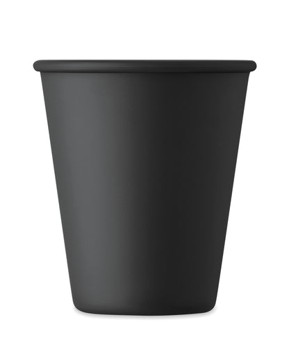 Wiederverwendbarer einwandiger Becher aus PLA-Mais. Füllmenge: 200ml. Da der einwandige Becher die