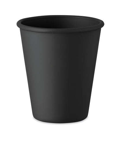 Wiederverwendbarer einwandiger Becher aus PLA-Mais. Füllmenge: 200ml. Da der einwandige Becher die