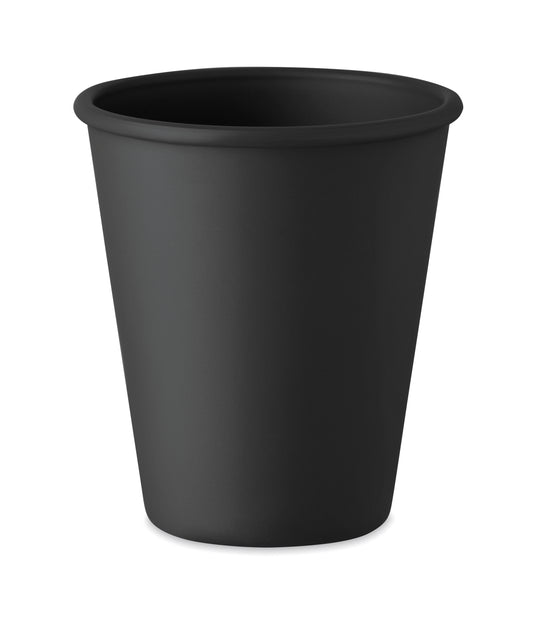 Wiederverwendbarer einwandiger Becher aus PLA-Mais. Füllmenge: 200ml. Da der einwandige Becher die