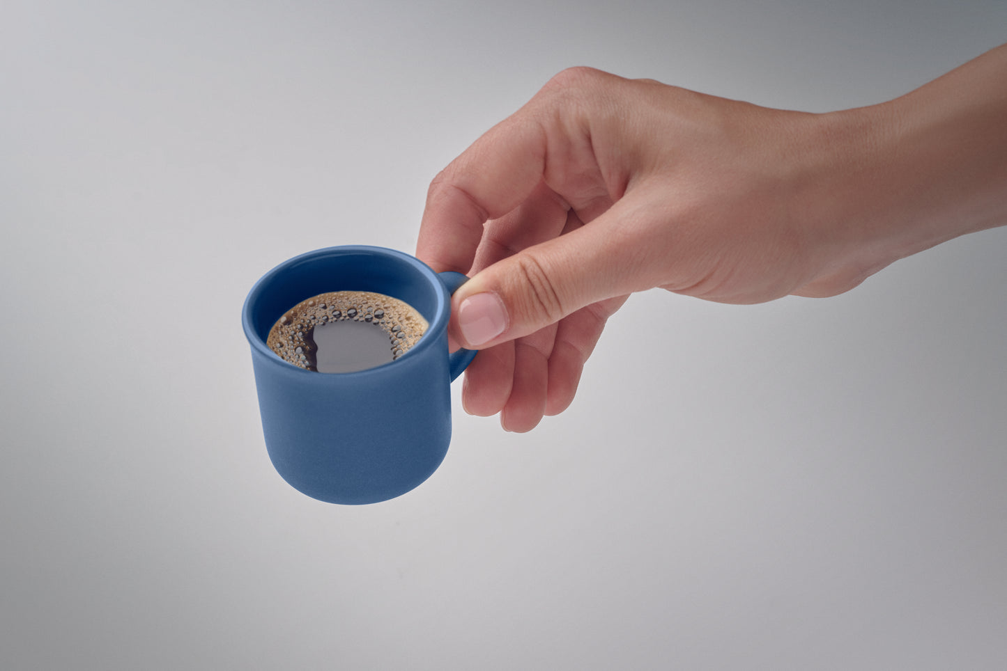 Espresso Tasse aus Keramik. Füllmenge: 40 ml. Einzeln verpackt in weißer Schachtel.