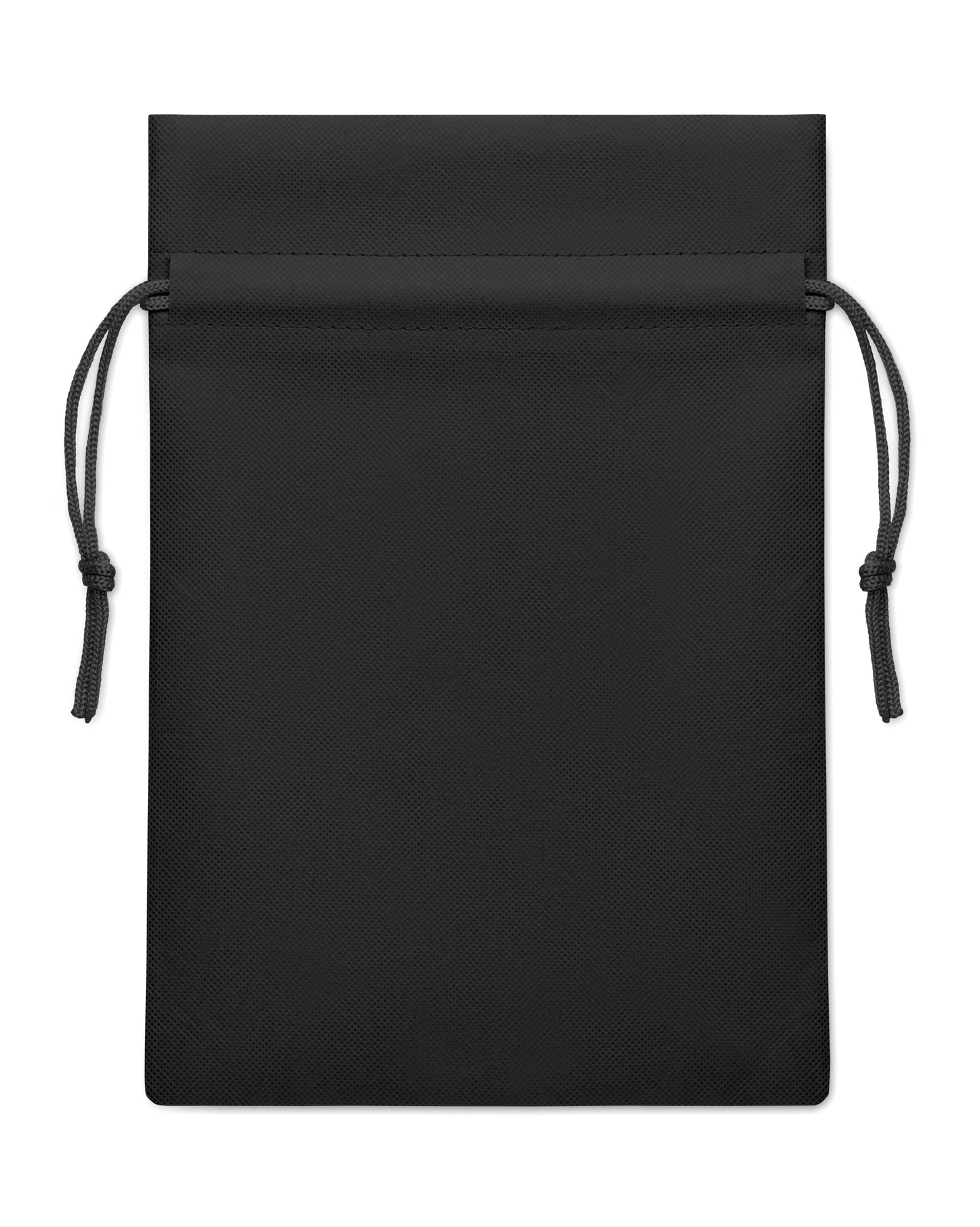 Kleiner Geschenk- oder Goodie-Beutel mit Kordelzug. RPET-Non Woven 80 g/m². Maße ca.