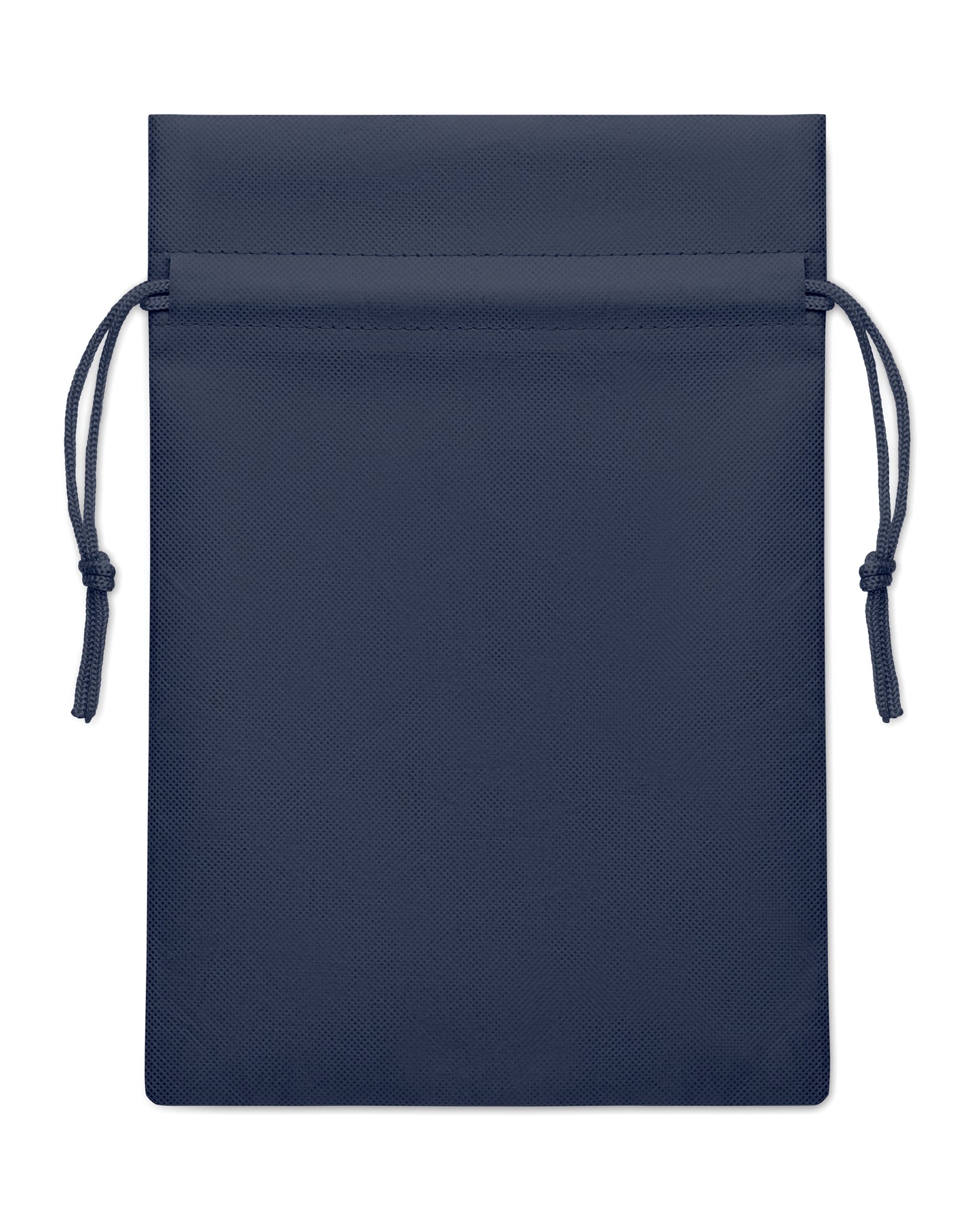 Kleiner Geschenk- oder Goodie-Beutel mit Kordelzug. RPET-Non Woven 80 g/m². Maße ca.