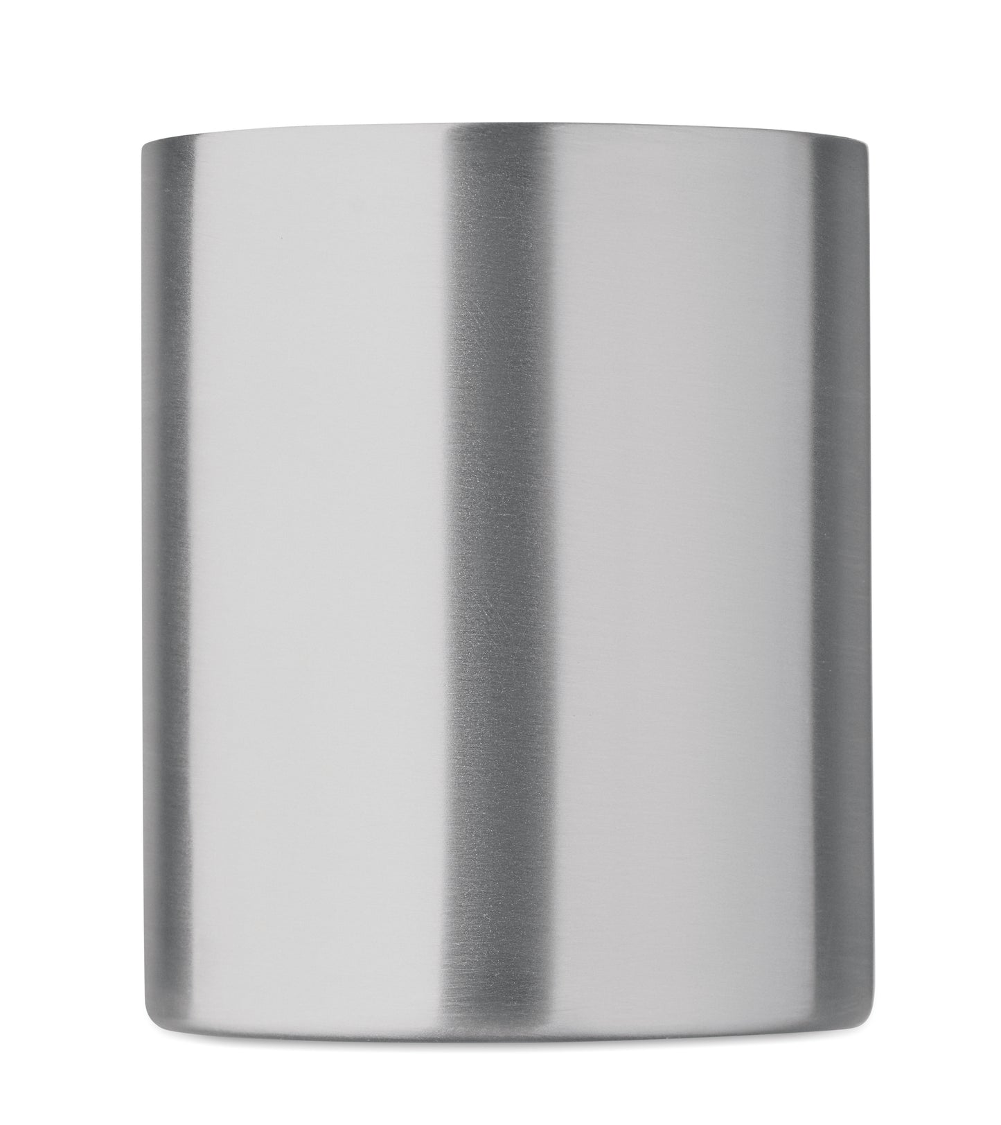 Doppelwandiger Becher aus recyceltem Edelstahl (90 % recycelter Edelstahl und 10 %