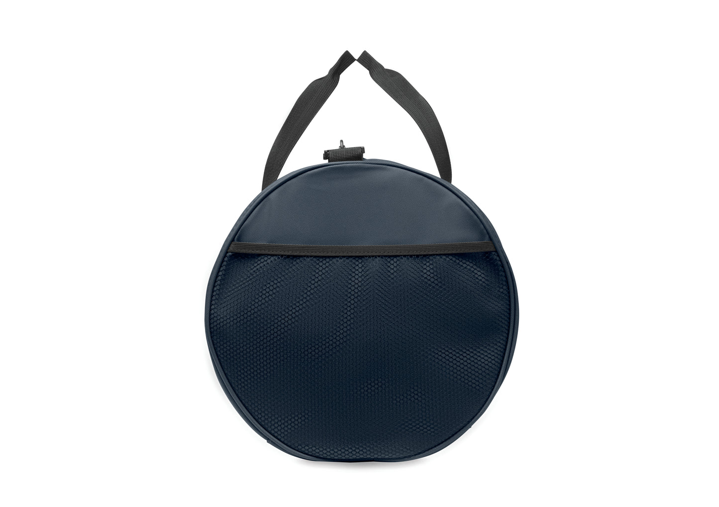 Sport- oder Reisetasche aus 600D RPET Polyester mit PU-Beschichtung. Fronttasche mit Reißverschluss.