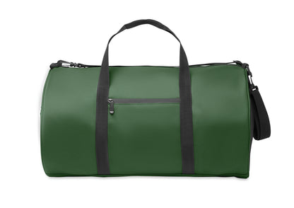 Sport- oder Reisetasche aus 600D RPET Polyester mit PU-Beschichtung. Fronttasche mit Reißverschluss.