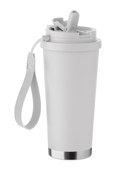 Doppelwandiger Becher aus recyceltem Edelstahl (90% recycelter Edelstahl und 10% Edelstahl). 2