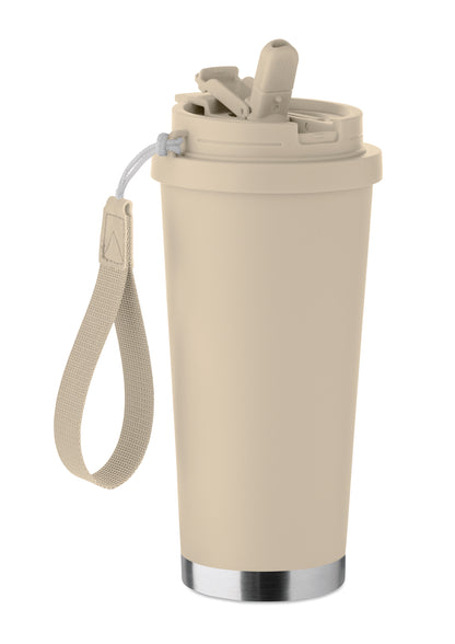 Doppelwandiger Becher aus recyceltem Edelstahl (90% recycelter Edelstahl und 10% Edelstahl). 2