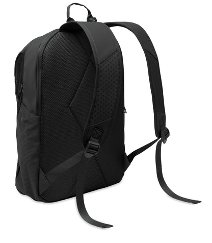 15'' Laptop-Rucksack aus softem PU mit gepolstertem Rücken und verstecktem Hauptfach mit