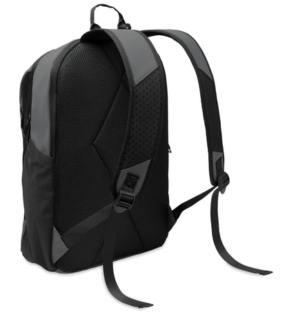 15'' Laptop-Rucksack aus softem PU mit gepolstertem Rücken und verstecktem Hauptfach mit