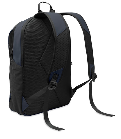 15'' Laptop-Rucksack aus softem PU mit gepolstertem Rücken und verstecktem Hauptfach mit