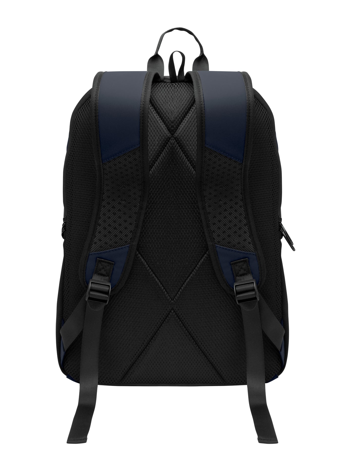 15'' Laptop-Rucksack aus softem PU mit gepolstertem Rücken und verstecktem Hauptfach mit