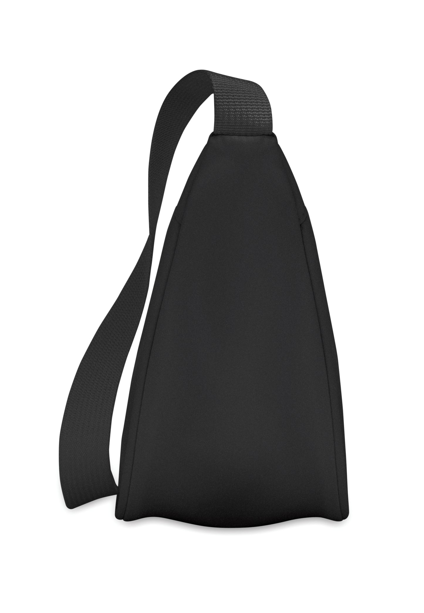 Half-Moon Umhängetasche (Crossbody-Tasche). Hauptfach mit Reißverschluss und 2 Innentaschen. 400D Oxford und