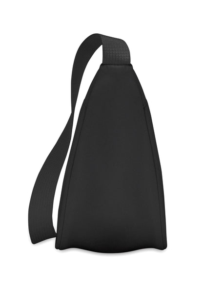 Half-Moon Umhängetasche (Crossbody-Tasche). Hauptfach mit Reißverschluss und 2 Innentaschen. 400D Oxford und
