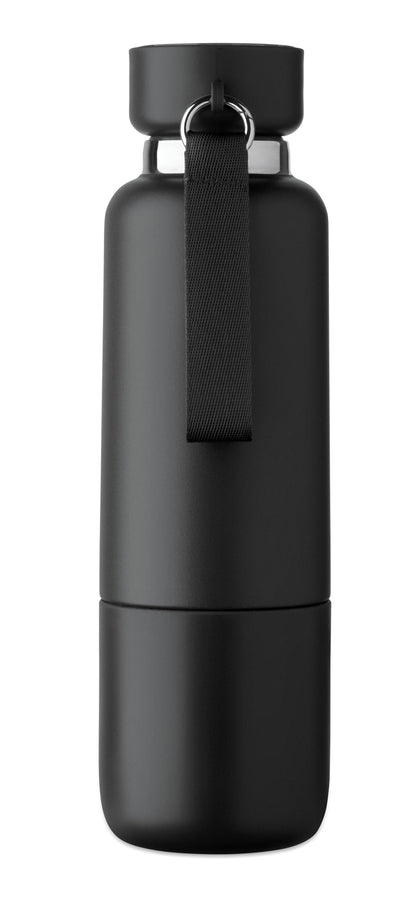 Doppelwandige Isolierflasche aus recyceltem Edelstahl (90 % recycelter Edelstahl und 10 %