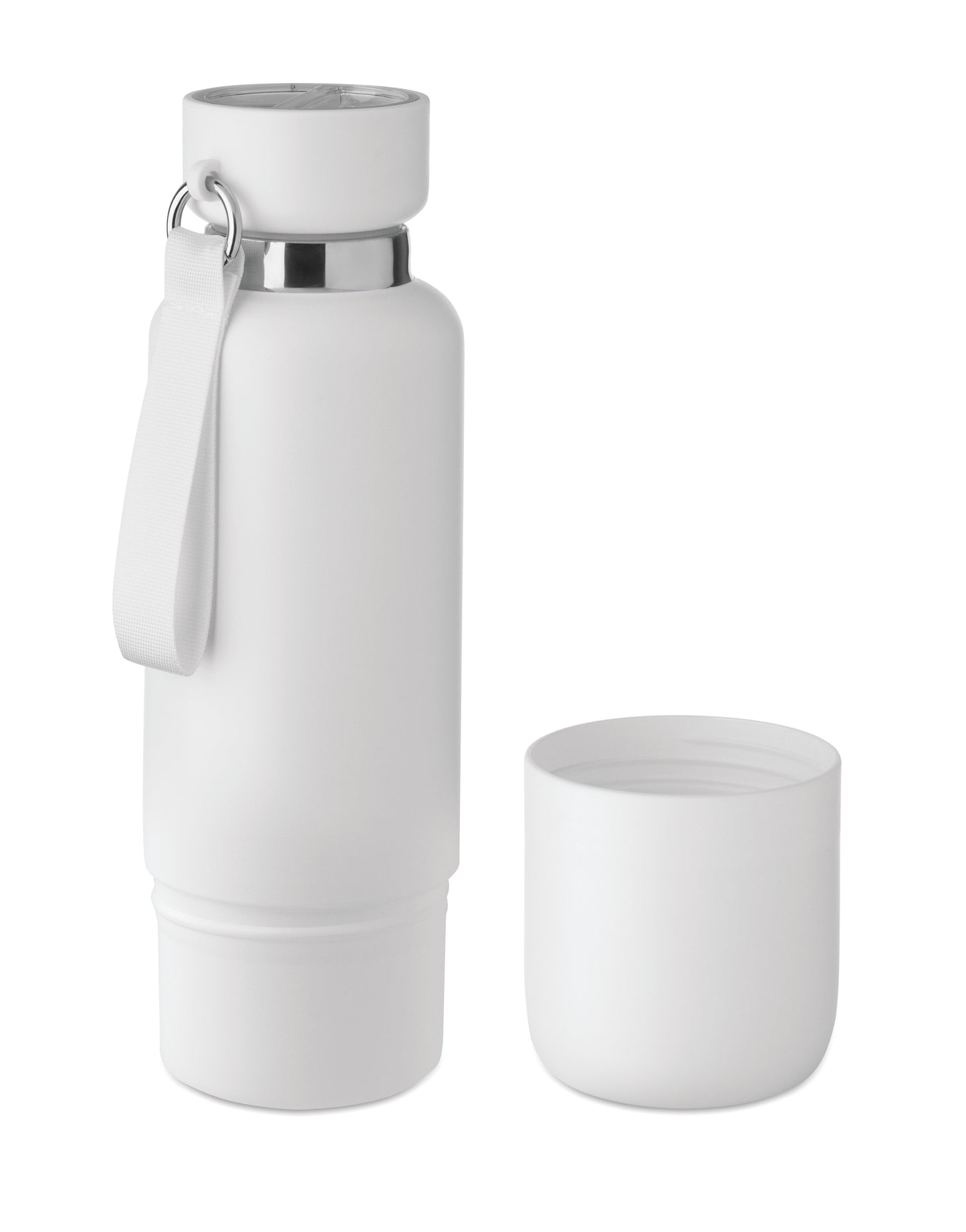 Doppelwandige Isolierflasche aus recyceltem Edelstahl (90 % recycelter Edelstahl und 10 %