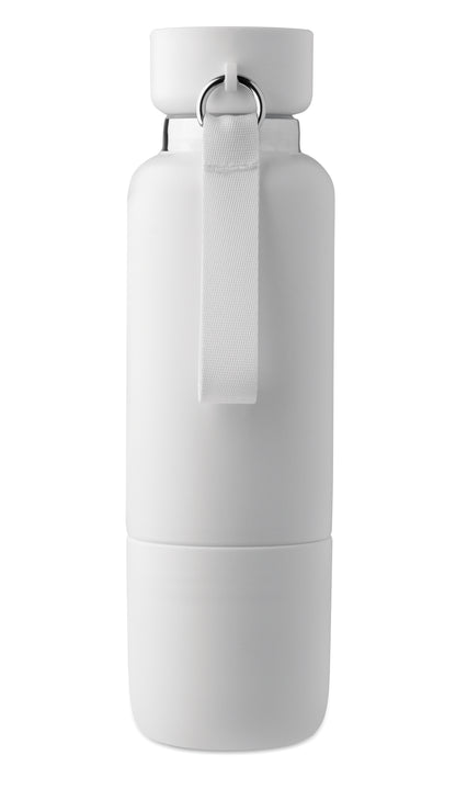 Doppelwandige Isolierflasche aus recyceltem Edelstahl (90 % recycelter Edelstahl und 10 %
