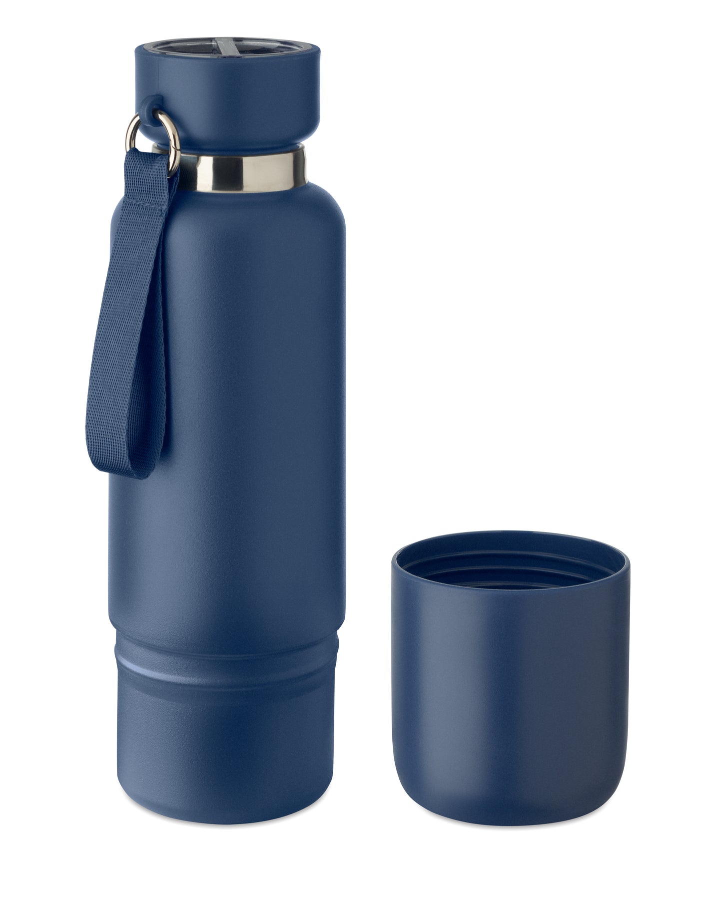 Doppelwandige Isolierflasche aus recyceltem Edelstahl (90 % recycelter Edelstahl und 10 %