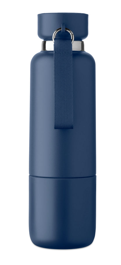 Doppelwandige Isolierflasche aus recyceltem Edelstahl (90 % recycelter Edelstahl und 10 %