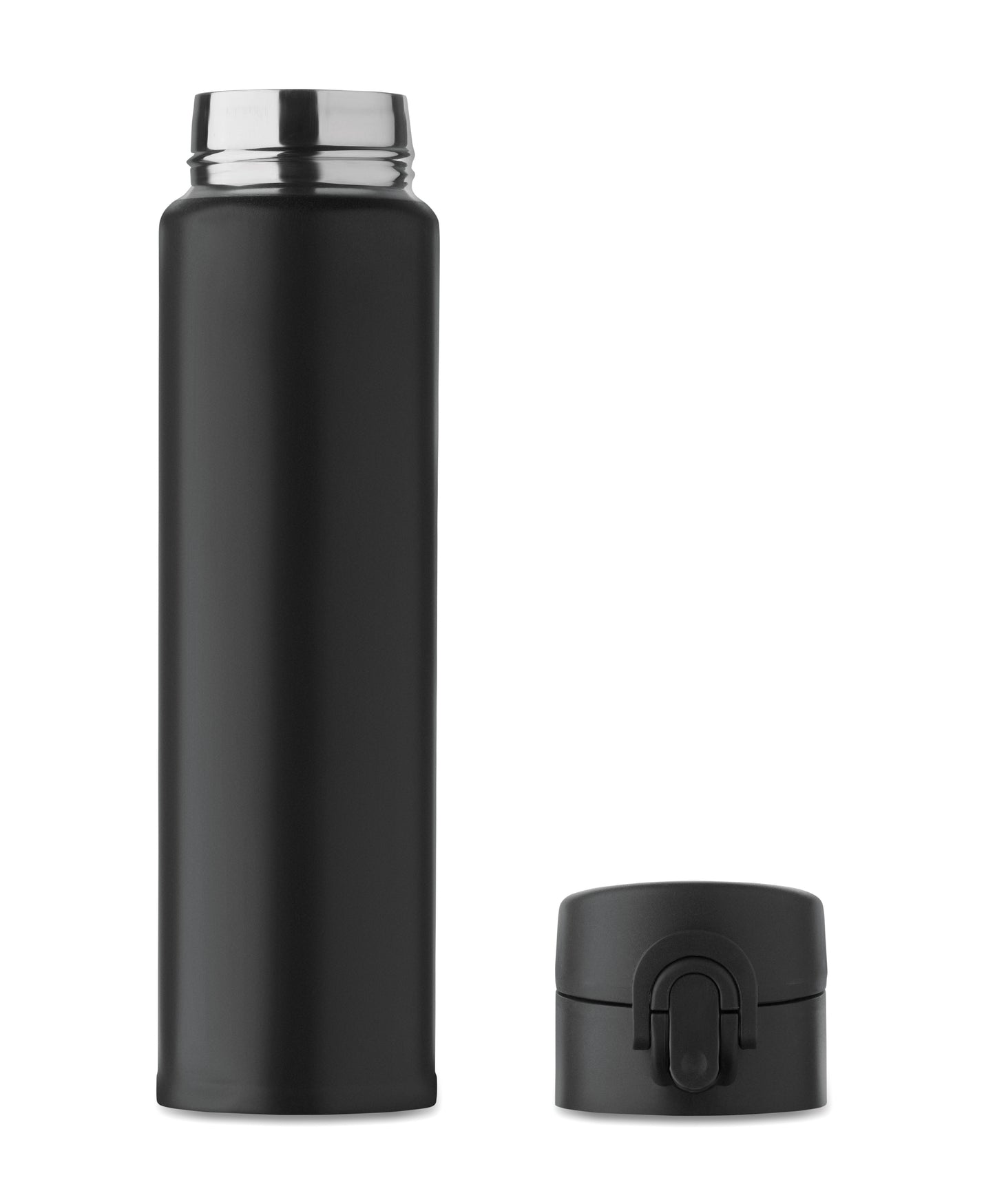Doppelwandige Trinkflasche aus recyceltem Edelstahl (90% recycelter Edelstahl und 10% Edelstahl) mit