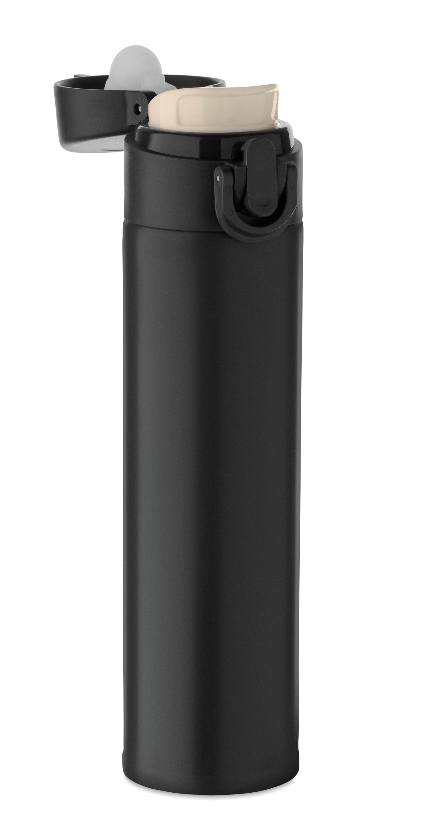 Doppelwandige Trinkflasche aus recyceltem Edelstahl (90% recycelter Edelstahl und 10% Edelstahl) mit