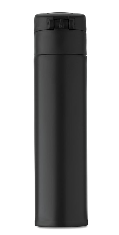 Doppelwandige Trinkflasche aus recyceltem Edelstahl (90% recycelter Edelstahl und 10% Edelstahl) mit