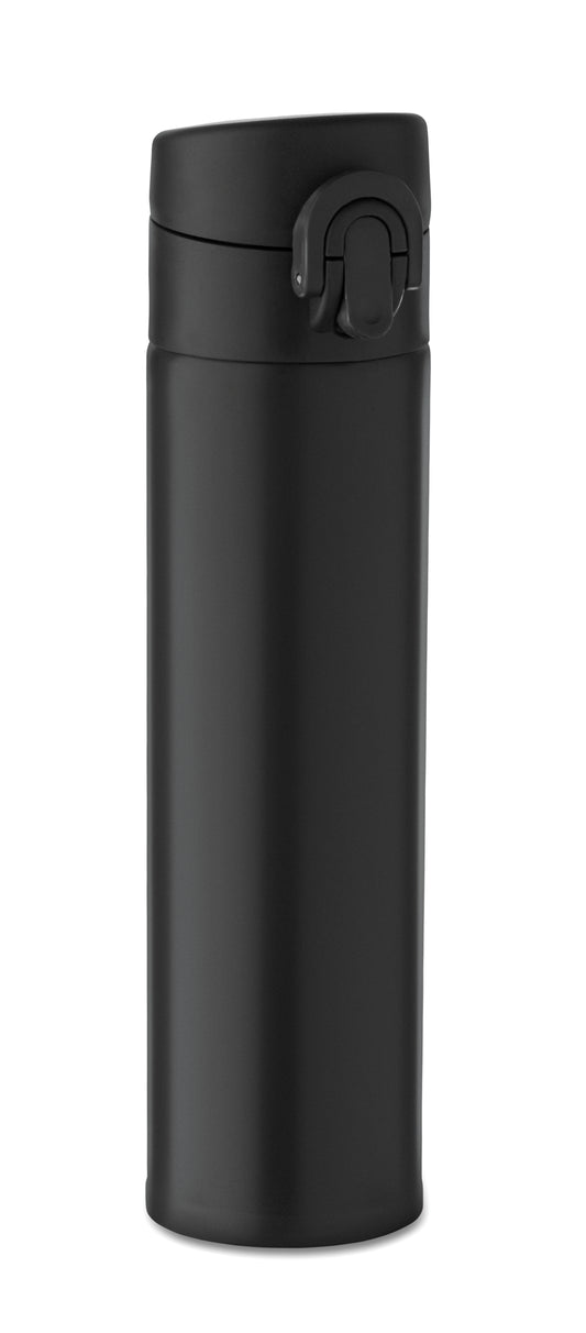 Doppelwandige Trinkflasche aus recyceltem Edelstahl (90% recycelter Edelstahl und 10% Edelstahl) mit