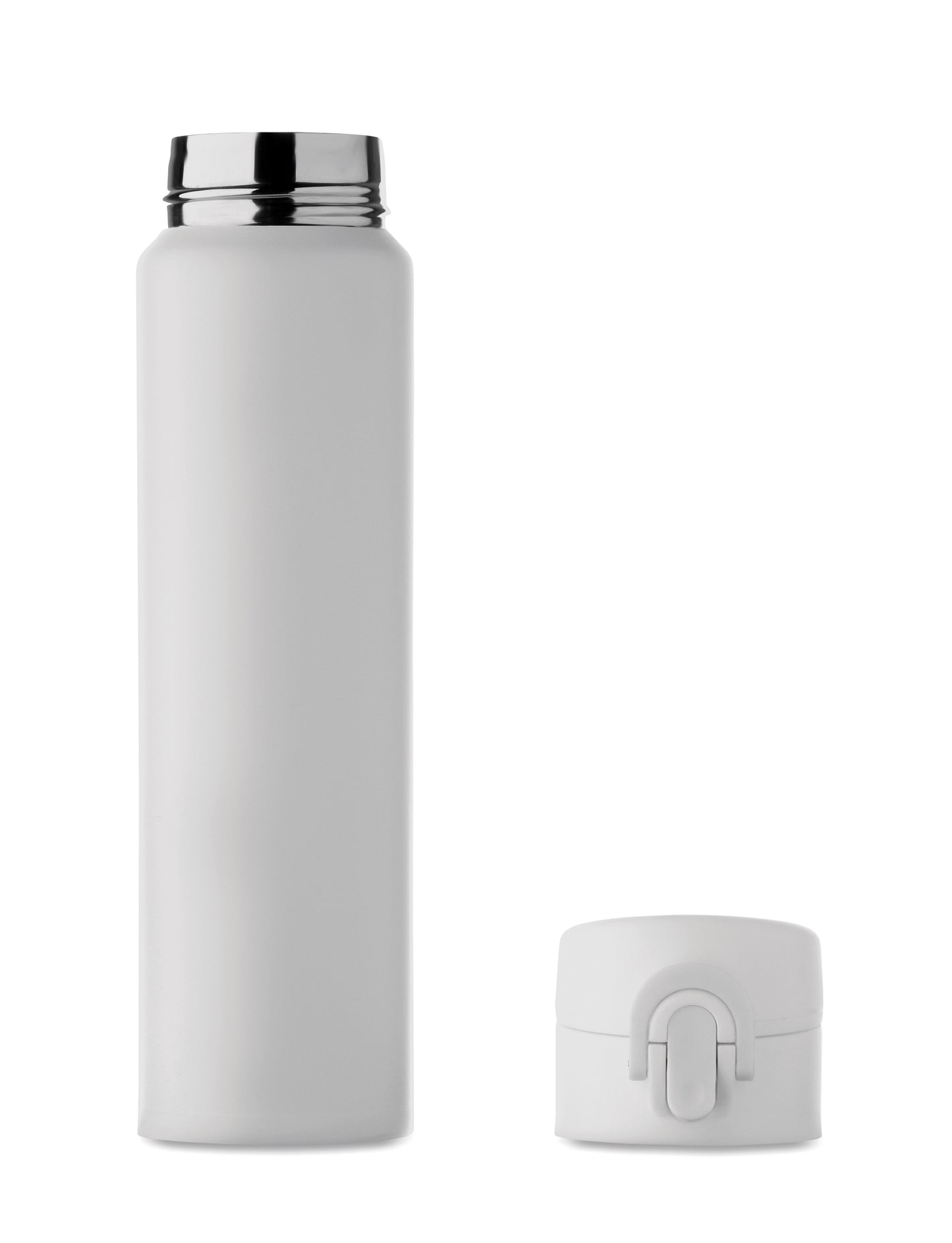 Doppelwandige Trinkflasche aus recyceltem Edelstahl (90% recycelter Edelstahl und 10% Edelstahl) mit