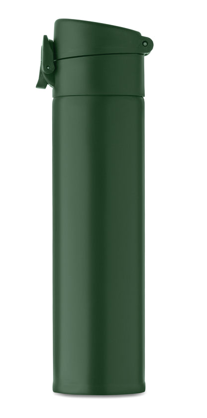 Doppelwandige Trinkflasche aus recyceltem Edelstahl (90% recycelter Edelstahl und 10% Edelstahl) mit