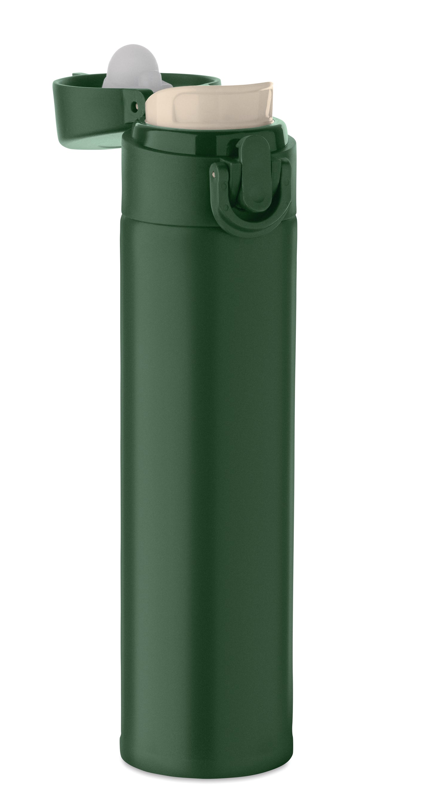 Doppelwandige Trinkflasche aus recyceltem Edelstahl (90% recycelter Edelstahl und 10% Edelstahl) mit