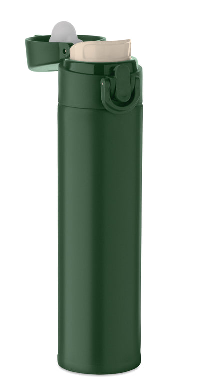 Doppelwandige Trinkflasche aus recyceltem Edelstahl (90% recycelter Edelstahl und 10% Edelstahl) mit