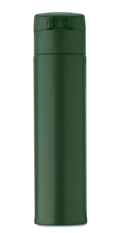 Doppelwandige Trinkflasche aus recyceltem Edelstahl (90% recycelter Edelstahl und 10% Edelstahl) mit
