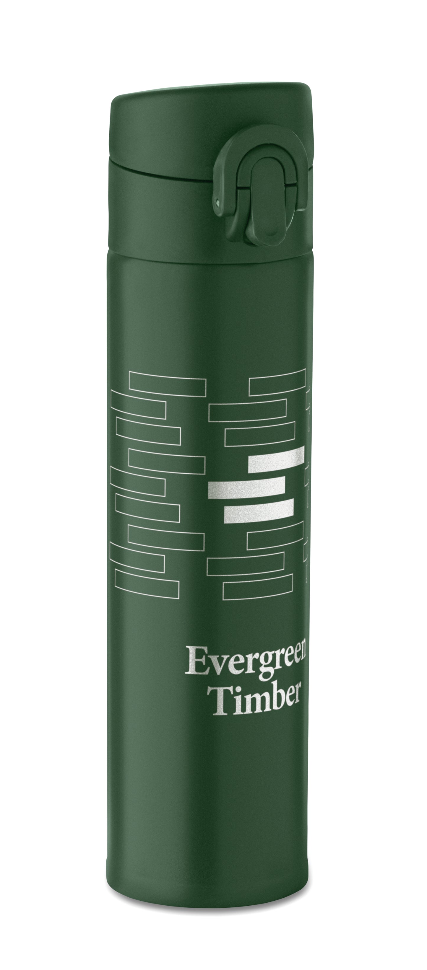Doppelwandige Trinkflasche aus recyceltem Edelstahl (90% recycelter Edelstahl und 10% Edelstahl) mit