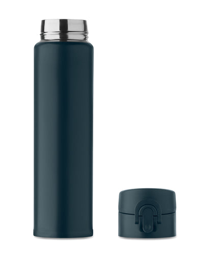 Doppelwandige Trinkflasche aus recyceltem Edelstahl (90% recycelter Edelstahl und 10% Edelstahl) mit