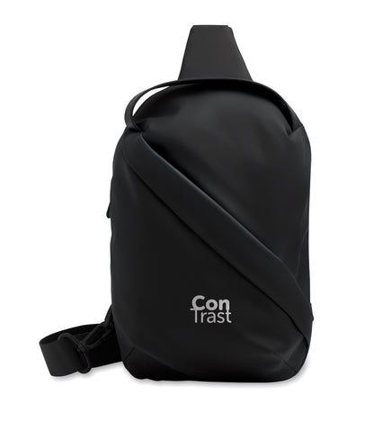 Crossbody Tasche aus weichem PU. Großes Hauptfach und Fronttasche mit Reißverschluss. Gepolsterte