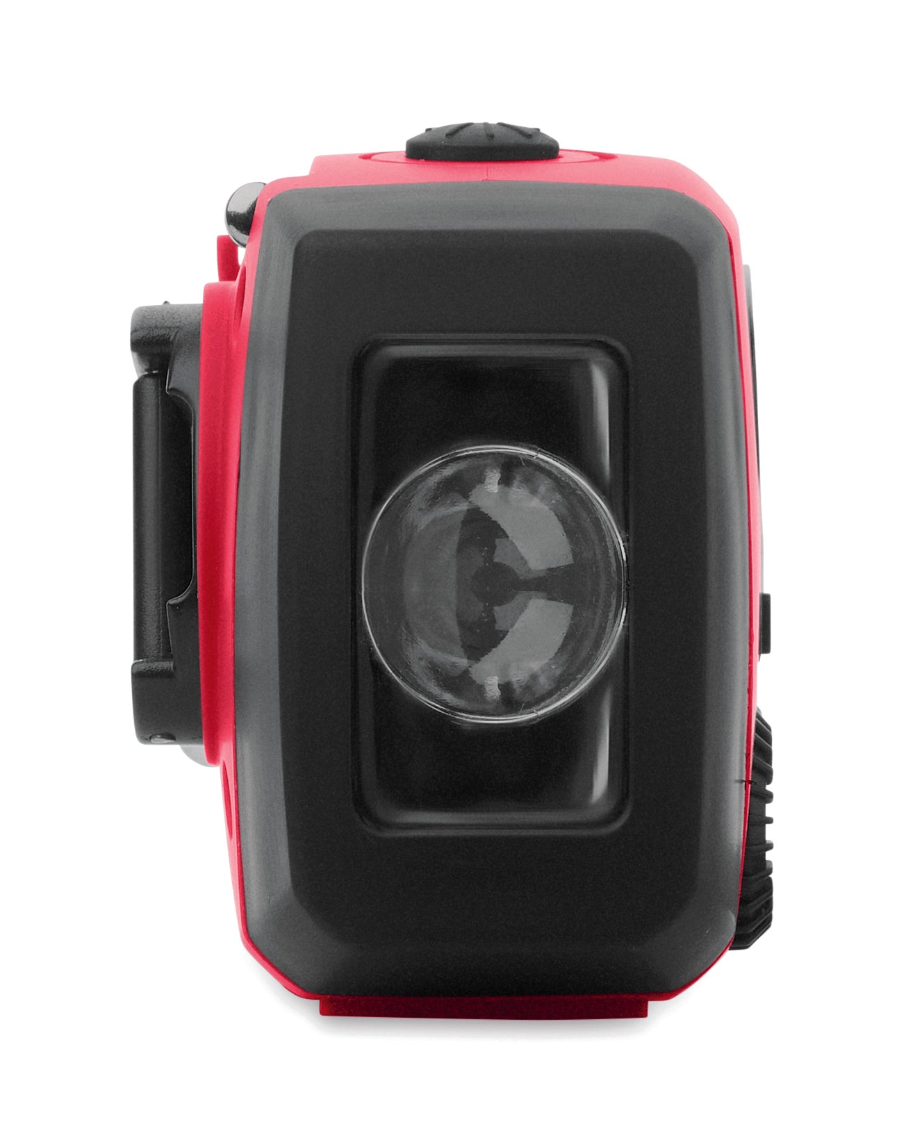 Tragbares AM/FM-Radio mit LED-Taschenlampe (2 Einstellungen) und 1200mAh Powerbank zum Notfall-Aufladen. Aufladen